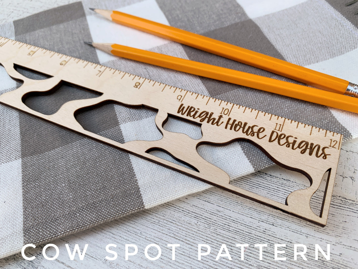Pretty Pattern Ruler Set For Laser Cutting - Files for Crafters Makers and Product Making - Digital SVG Cut Files For Glowforge Lasers