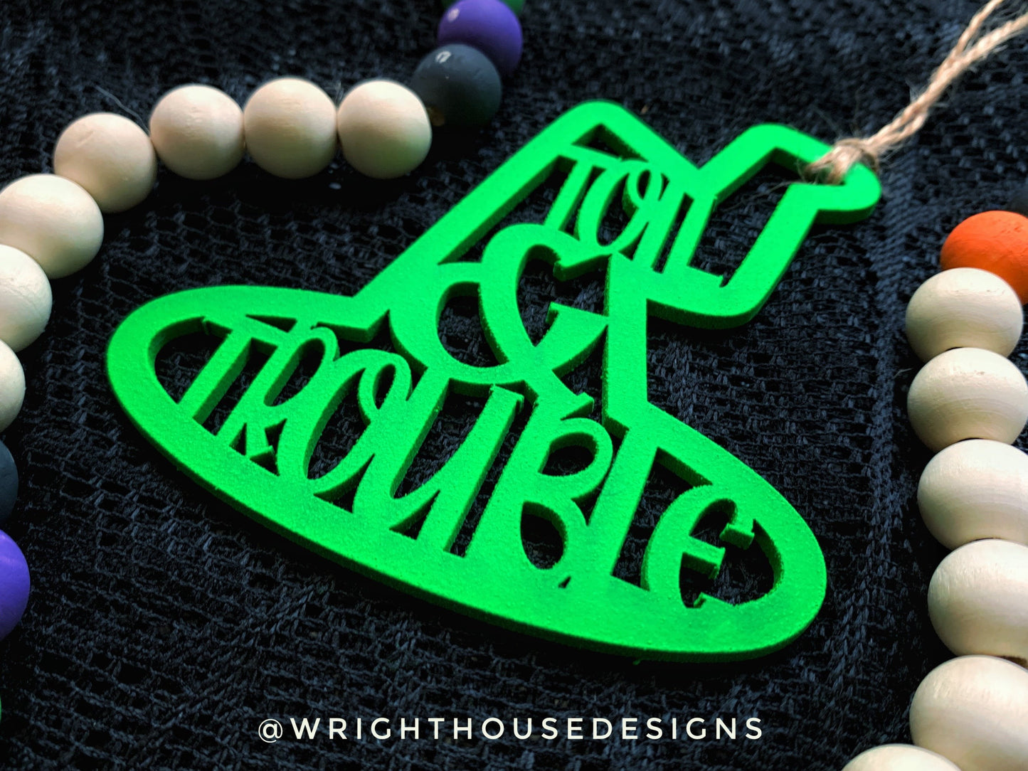 Welded Word Ornament Bundle for Halloween Trees - Seasonal Tiered Tray Decor and DIY Kits - Cut File For Glowforge Lasers - Digital SVG File