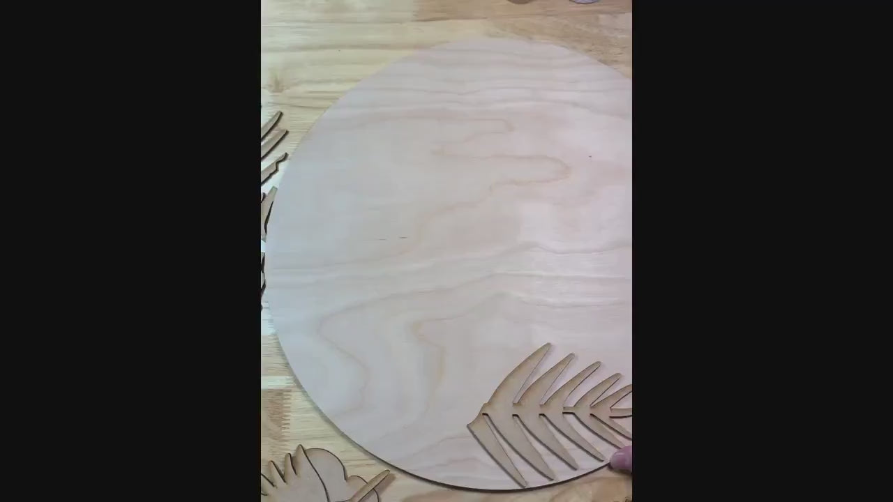 Summer Hibiscus Lily Birds of Paradise Tropical Floral Hanger - Sign Making and DIY Kits - Cut File For Glowforge Laser - Digital SVG File