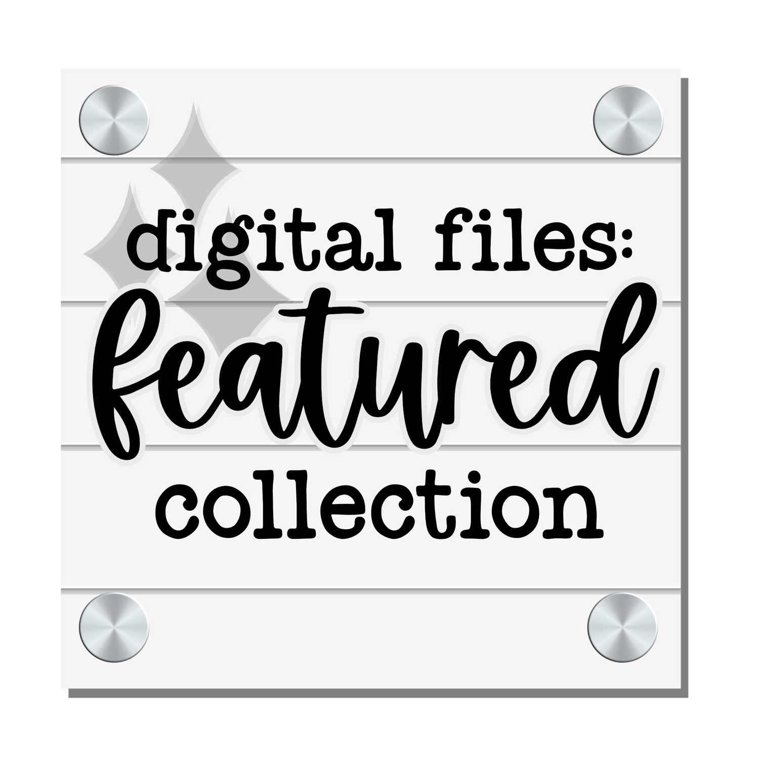 Clickable icon for a digital collection: digital files, featured collection