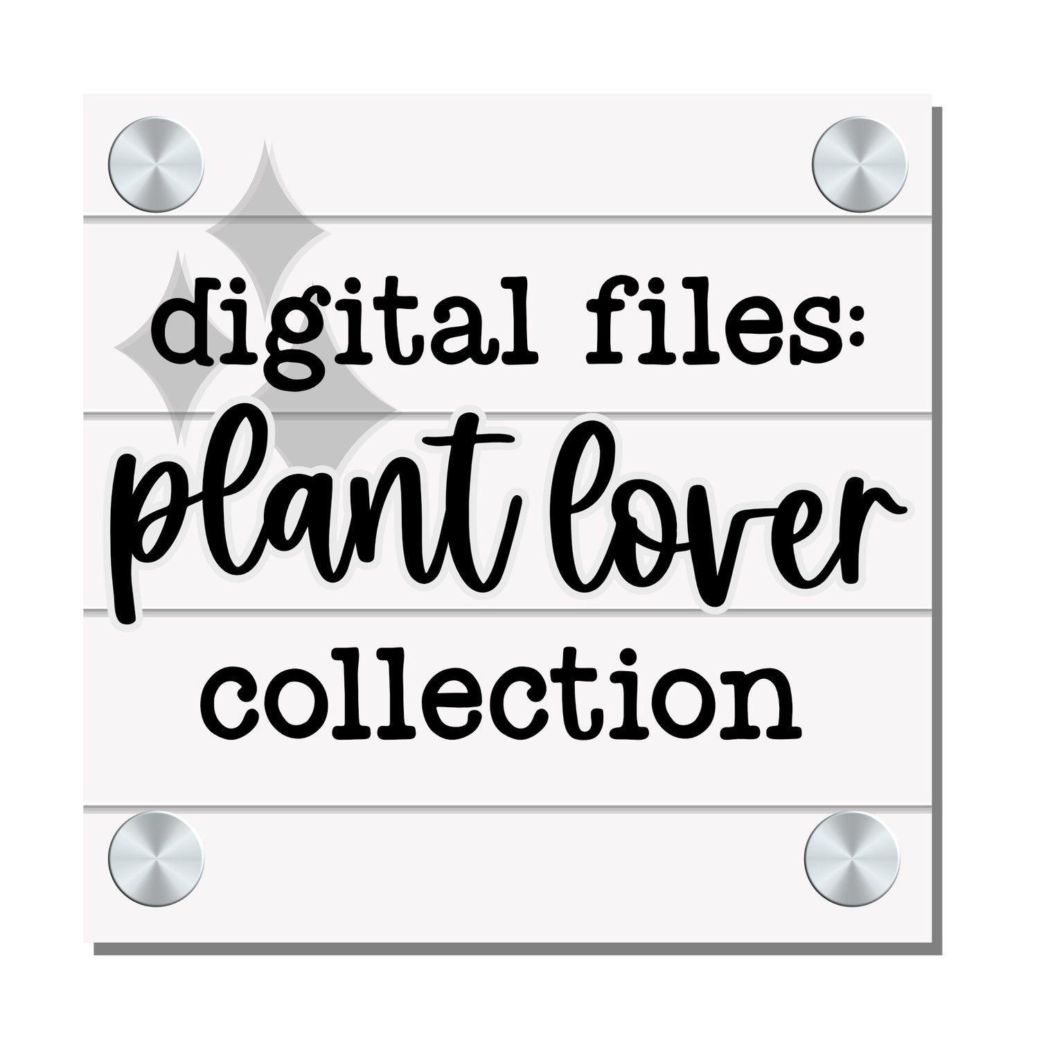 Digital Files: Plant Lover Collection