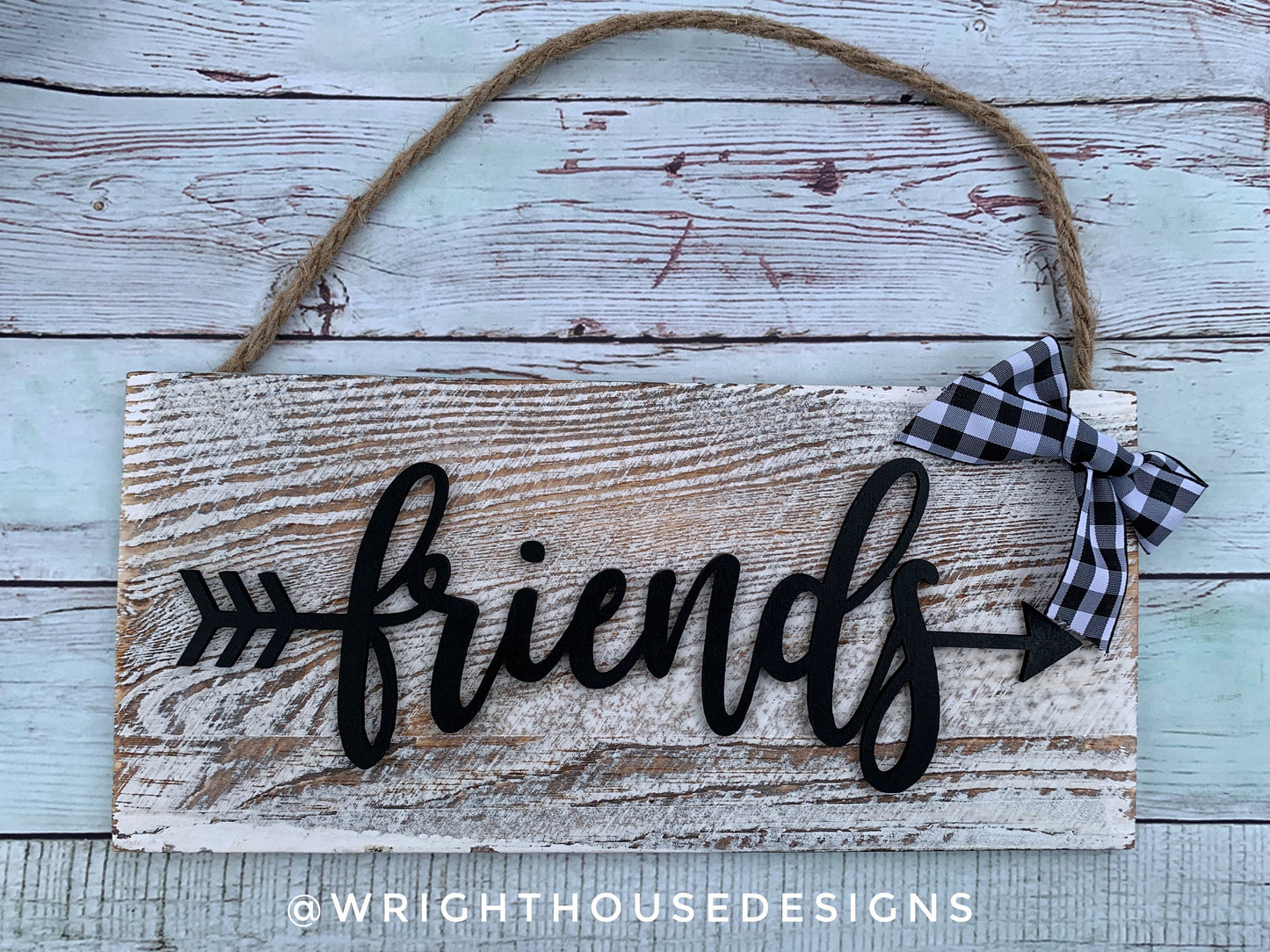 Gather, Together, Friends, Family Arrow - Place Settings - Welded Words - Files for Sign Making - SVG Cut File For Glowforge - Digital File