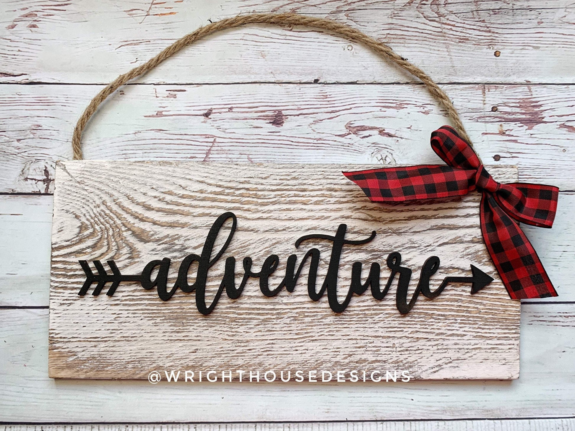 Wanderlust, Adventure, Traveler - Welded Arrow Words - Files for Sign Making - SVG Cut File For Glowforge - Digital File