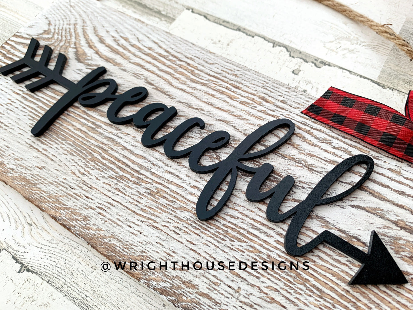 Zenful Peaceful Tranquil - Welded Arrow Words - Files for Sign Making - SVG Cut File For Glowforge - Digital File