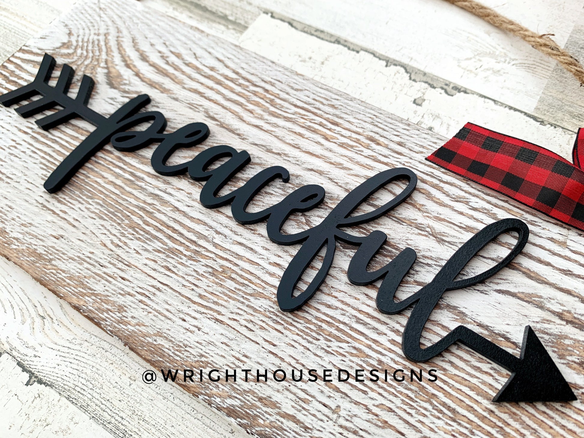 Zenful Peaceful Tranquil - Welded Arrow Words - Files for Sign Making - SVG Cut File For Glowforge - Digital File