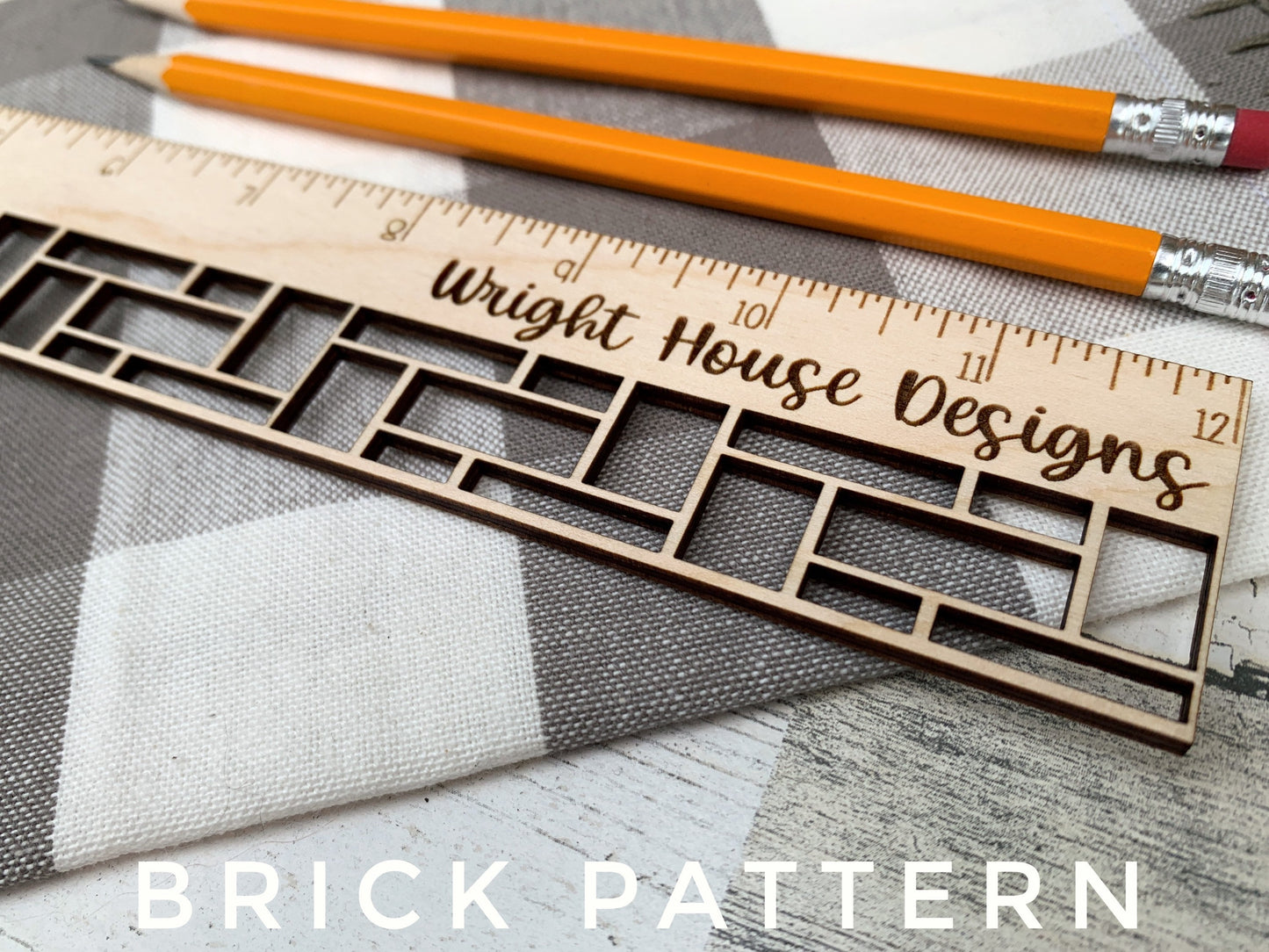 Geometric Pattern Ruler Set For Laser Cutting - Files for Crafters Makers and Product Making - Digital SVG Cut Files For Glowforge Lasers