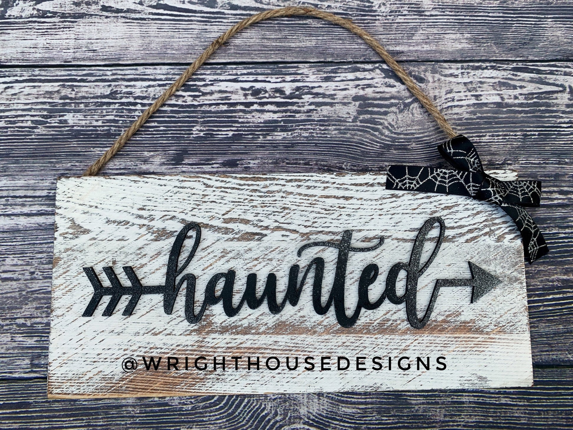 Beware, Spooky, Haunted, Frightful Arrows - Place Setting Words - Files for Sign Making - SVG Cut File For Glowforge - Digital File