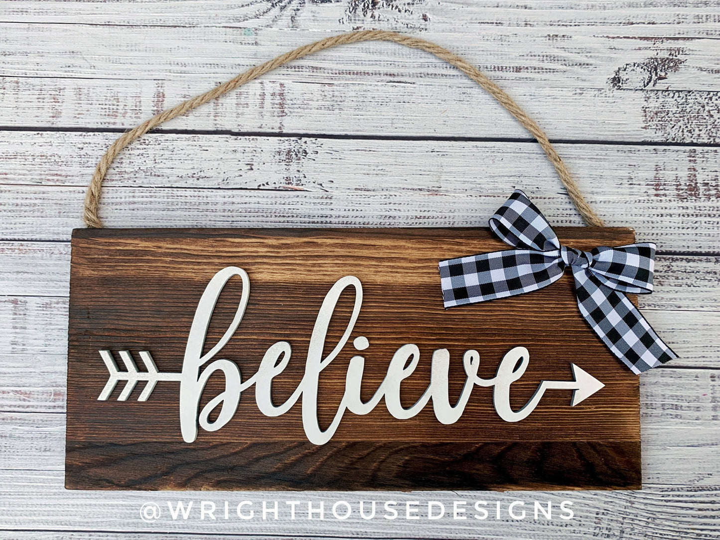 Believe, Jolly, Noel, Merry Arrows - Welded Words - Place Settings - Files for Sign Making - SVG Cut File For Glowforge - Digital File