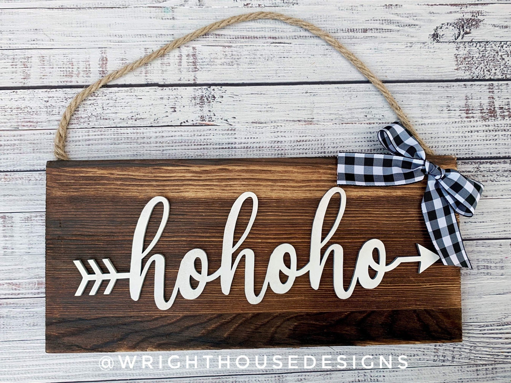 Santa, Ho Ho Ho, Naughty, Nice Christmas Arrows - Place Settings Bundle - Files for Sign Making - SVG Cut File For Glowforge - Digital File