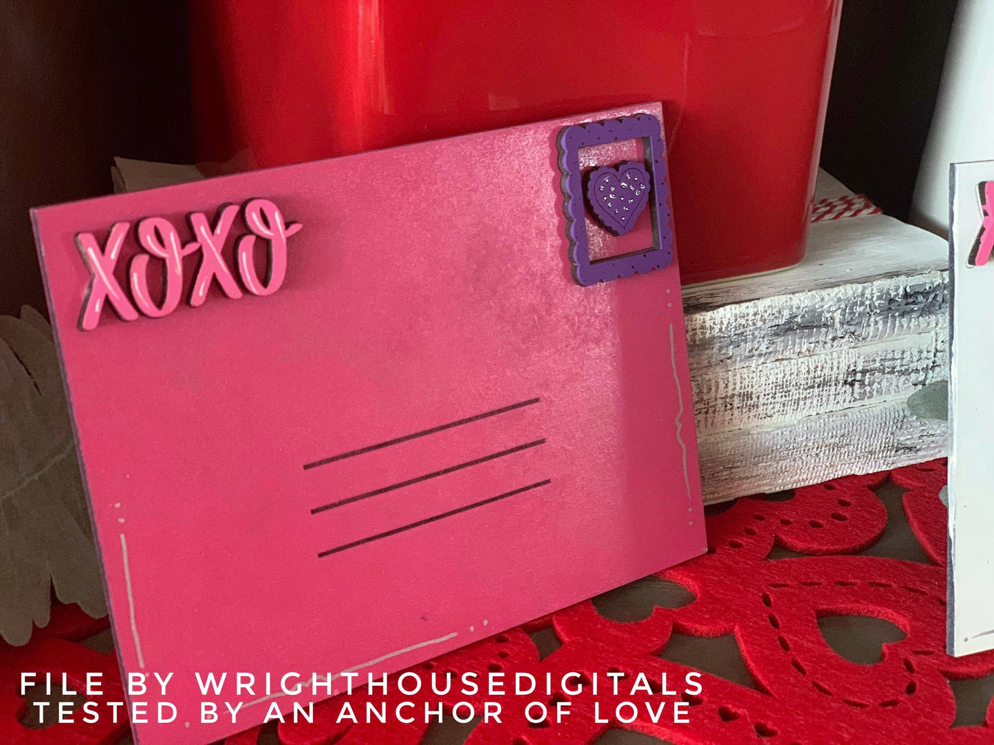 Valentine’s Day Letters Diy Set - Coffee Bar Sign - Files for Laser Making - SVG Cut File For Glowforge - Digital File