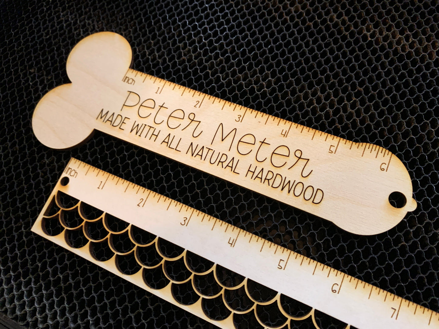 Nsfw Peter Meter Average Sized Pun Rulers - Funny Gag Gift For Adults - 6 Inch Score Rulers - Digital SVG Cut Files For Glowforge Lasers