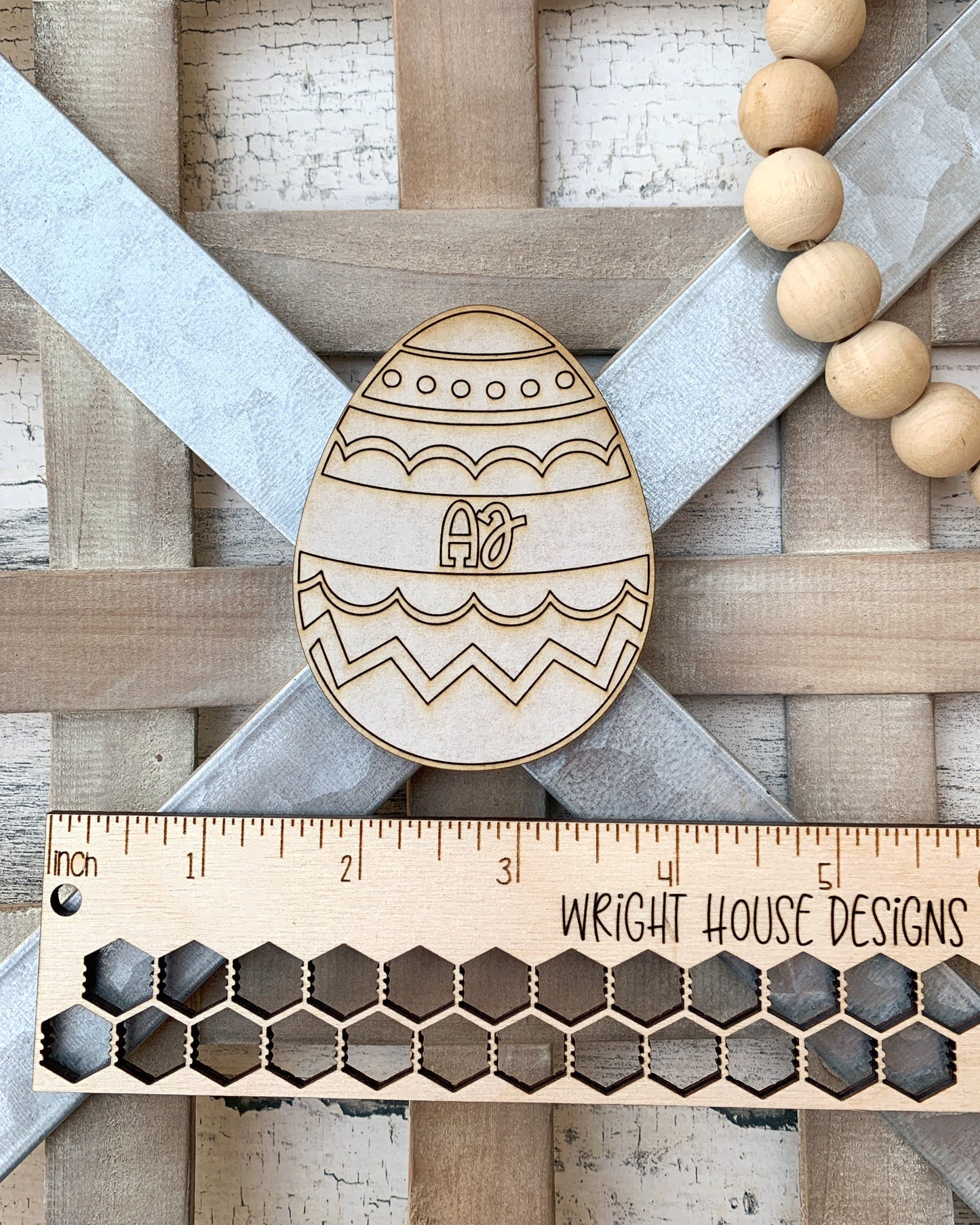 Easter Bunny Color Eggs and Personalizable Basket Tags - Tiered Tray Decor and DIY Kits - Cut File For Glowforge Lasers - Digital SVG File