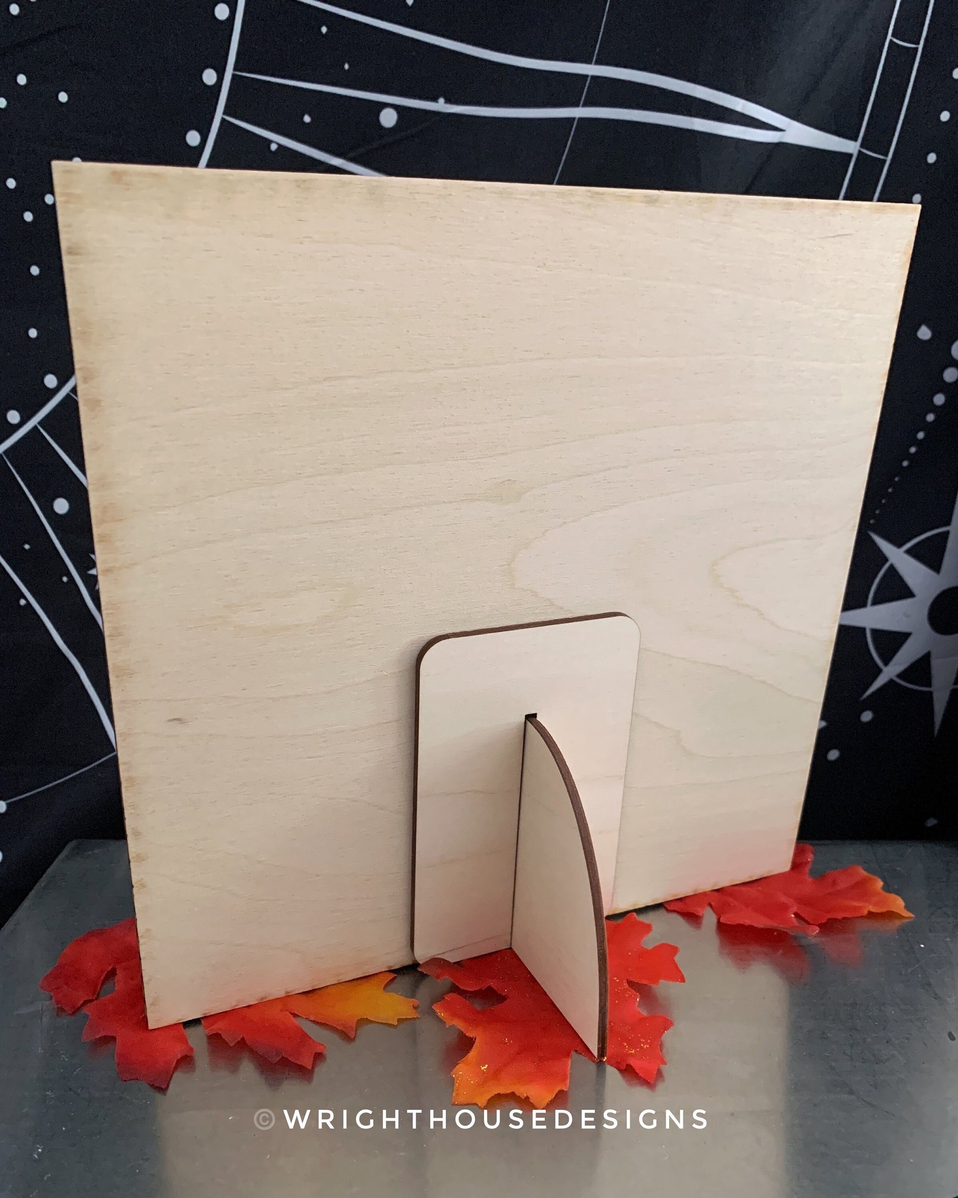 Autumn Mason Jar Candle Farmhouse Frame Sign Bundle - Tiered Tray Decor and DIY Kits - Cut File For Glowforge Lasers - Digital SVG File