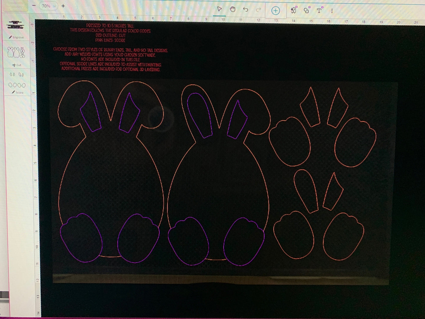 Easter Egg Bunny Sign For Nursery - Baby Announcement - First Easter - Customizable Quick Cut File For Glowforge Lasers - Digital SVG File