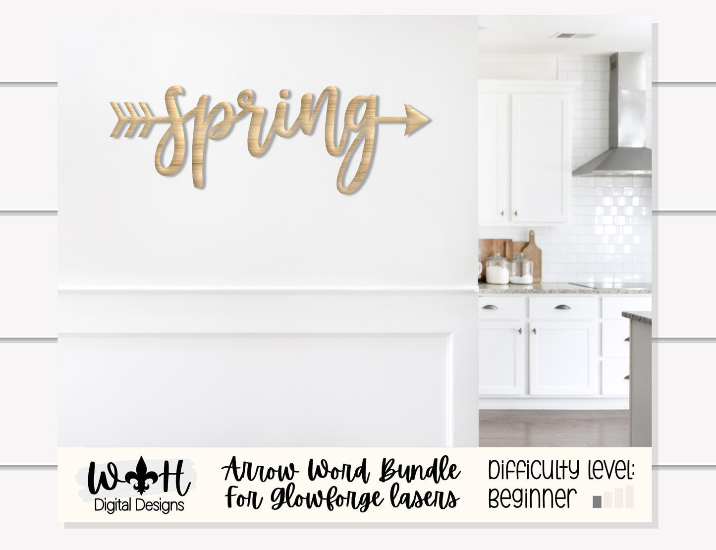 Four Seasons - Spring Summer Autumn Winter Arrows - Place Settings - Files for Sign Making - SVG Cut File For Glowforge - Digital File