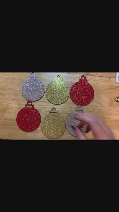 DIGITAL FILE - Layered Snowflake Tree Balls - Decoupage Christmas Ornaments - SVG Digital Downloads - Laser Cut Files For Glowforge Lasers