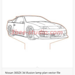 Nissan - Acrylic LED Base Light For Car Enthusiasts