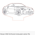 Load image into Gallery viewer, Nissan - Acrylic LED Base Light For Car Enthusiasts
