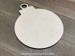 Wooden Tree Ball Blanks - Solid Cut - Wright House Designs