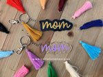 Load image into Gallery viewer, Mom Tassel Acrylic Keychain - Customized - Mother&#39;s Day Present - Gift For Her
