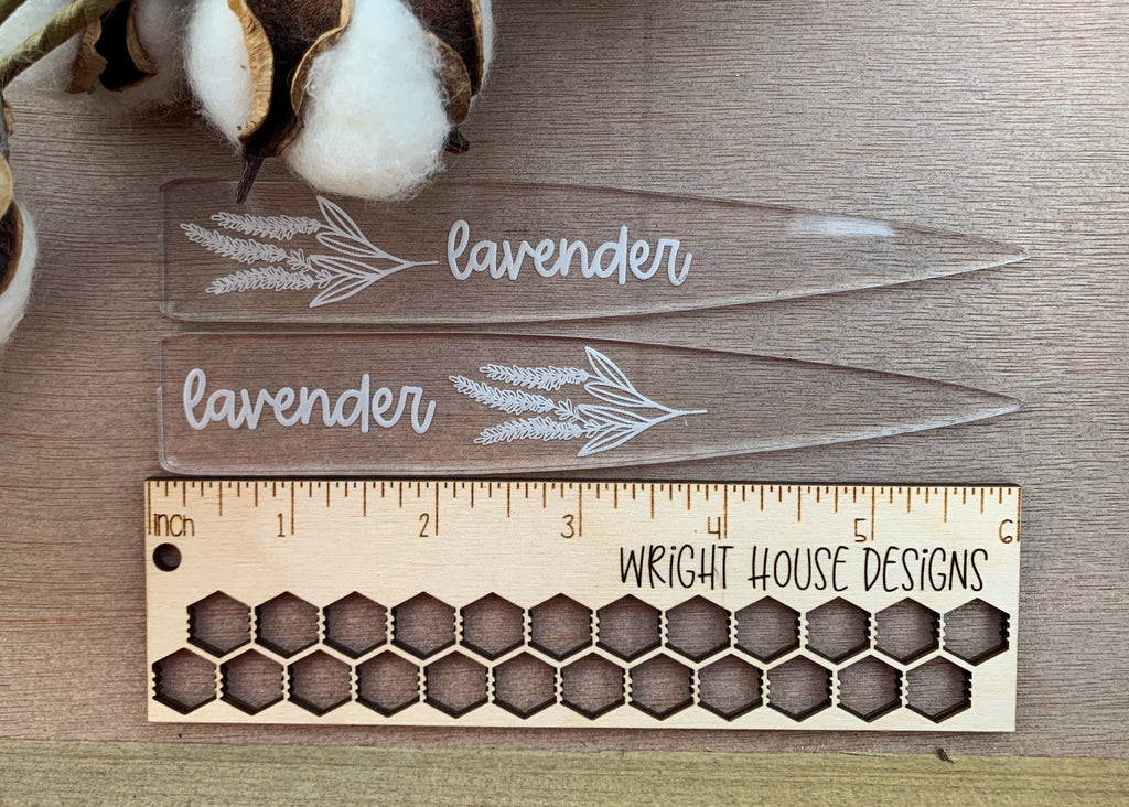 Herb Garden Plant Stakes - Spring Seed Cultivation Organization - Weatherproof Acrylic Garden Markers - Seasonal Gift For Crazy Plant Ladies
