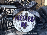 Load image into Gallery viewer, Celestial Witchy - Hocus Pocus - Wooden Halloween Tree Ball Ornaments - Seasonal Table Setting - Coffee Bar Decor - Tier Tray Accents
