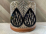 Load image into Gallery viewer, Zebra Black Acrylic - Geometric Pattern Earrings
