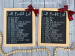Load image into Gallery viewer, Fall Bucket List Chalkboard Checklist - Hanging Decor
