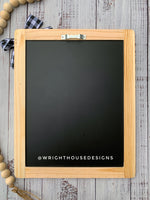 Load image into Gallery viewer, Winter Bucket List Chalkboard Checklist - Hanging Decor

