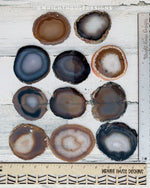 Load image into Gallery viewer, Hand Selected Agate Crystal Slices - By The Slice - Section C Agate

