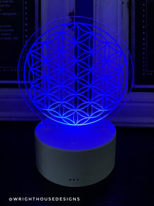Interchangeable Acrylic LED Base Lights - Custom Requests