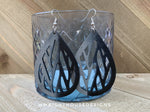 Load image into Gallery viewer, Zebra Duo Color - Geometric Pattern - Painted Wooden Earrings
