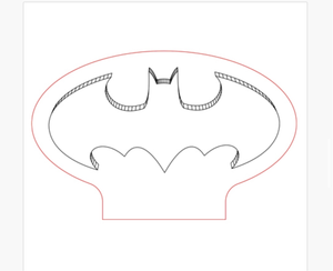 DC Character Logos - Acrylic LED Base Light For Movie Enthusiasts