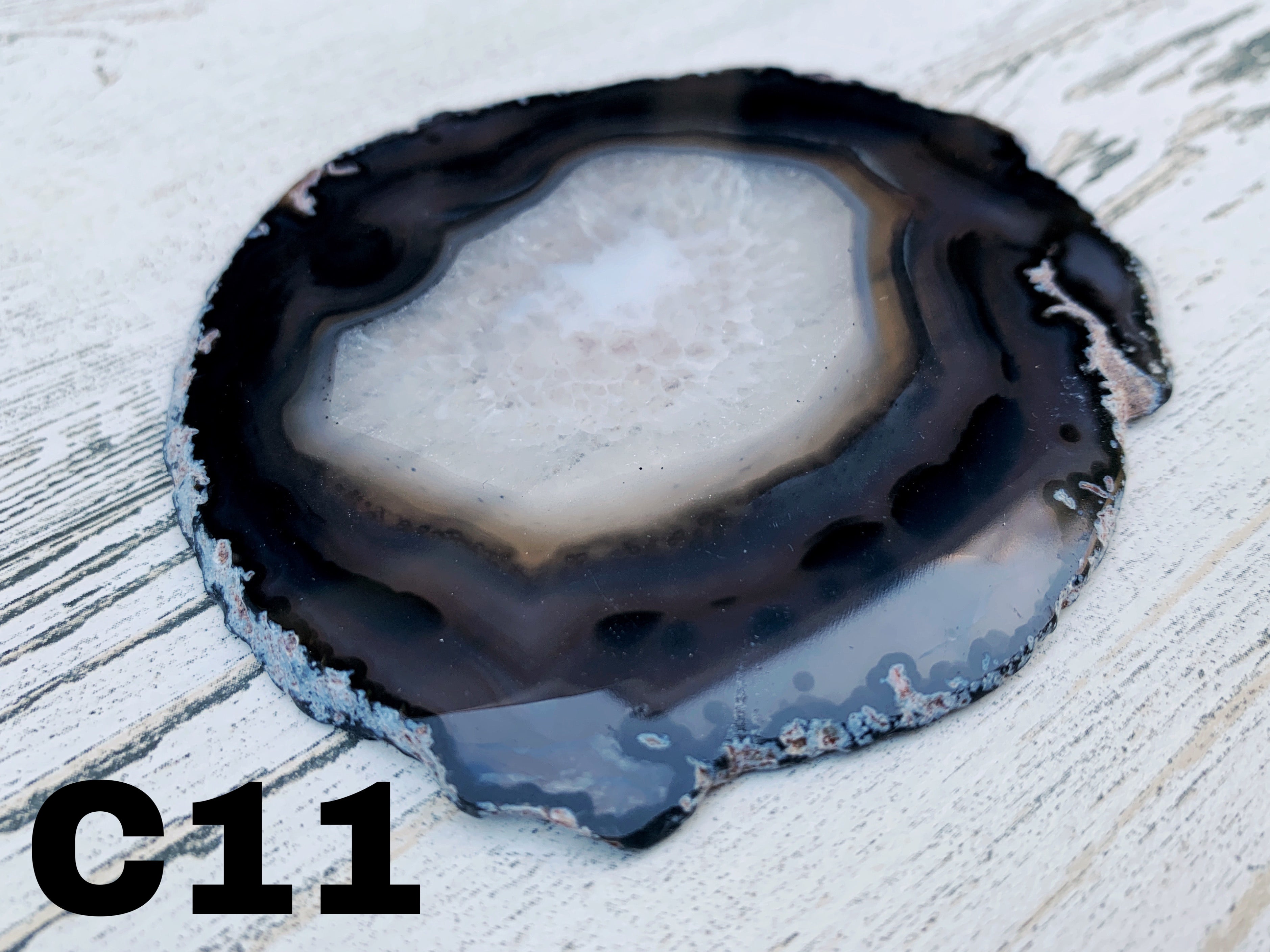 Hand Selected Agate Crystal Slices - By The Slice - Section C Agate