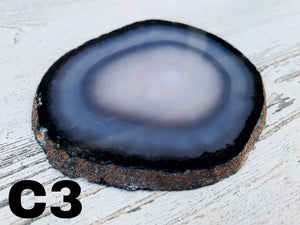 Hand Selected Agate Crystal Slices - By The Slice - Section C Agate