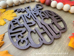 Load image into Gallery viewer, Pumpkin Season - Painted Pumpkin Ornament Set
