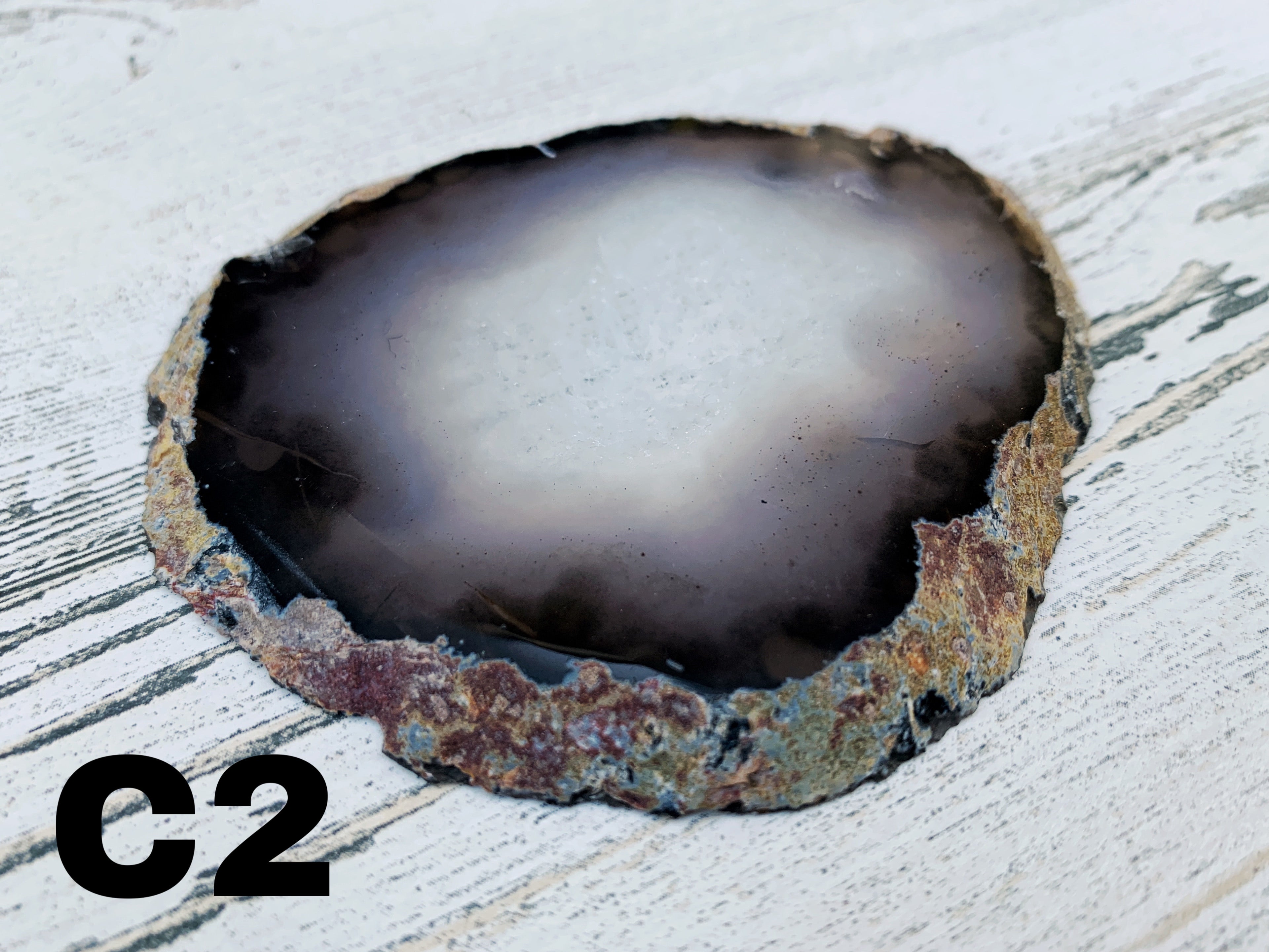 Hand Selected Agate Crystal Slices - By The Slice - Section C Agate