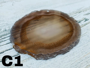 Hand Selected Agate Crystal Slices - By The Slice - Section C Agate