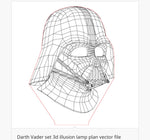 Load image into Gallery viewer, Star Wars Characters - Acrylic LED Base Light For Movie Enthusiasts

