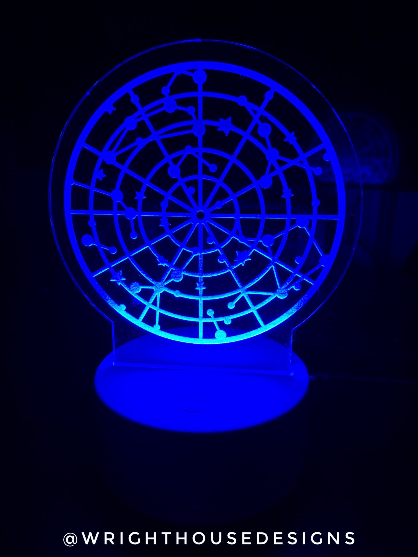 Starry Night Sky - Acrylic LED Base Light