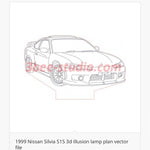 Load image into Gallery viewer, Nissan - Acrylic LED Base Light For Car Enthusiasts
