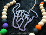 Load image into Gallery viewer, Halloween Word Ornaments - Painted Vector Halloween Ornament Set
