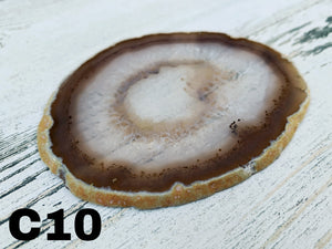 Hand Selected Agate Crystal Slices - By The Slice - Section C Agate
